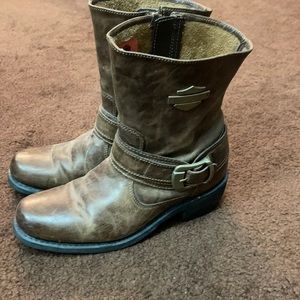 Authentic Harley Davidson riding boots